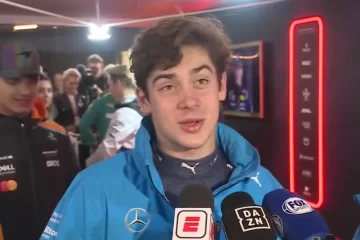 Franco Colapinto terminó 14° en Las Vegas y habló de su choque en la clasificación: “Quedé medio bobito” Franco Colapinto terminó 14° en Las Vegas y habló de su choque en la clasificación: “Quedé medio bobito”