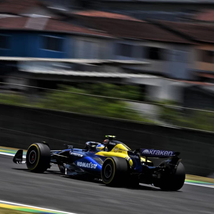 Colapinto terminó 13° en la práctica del GP de Brasil