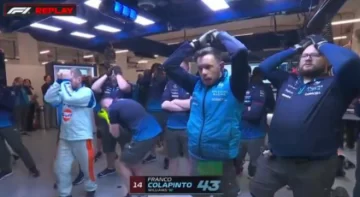 Williams puso en duda la presencia de Colapinto en la GP de Las Vegas Williams puso en duda la presencia de Colapinto en la GP de Las Vegas