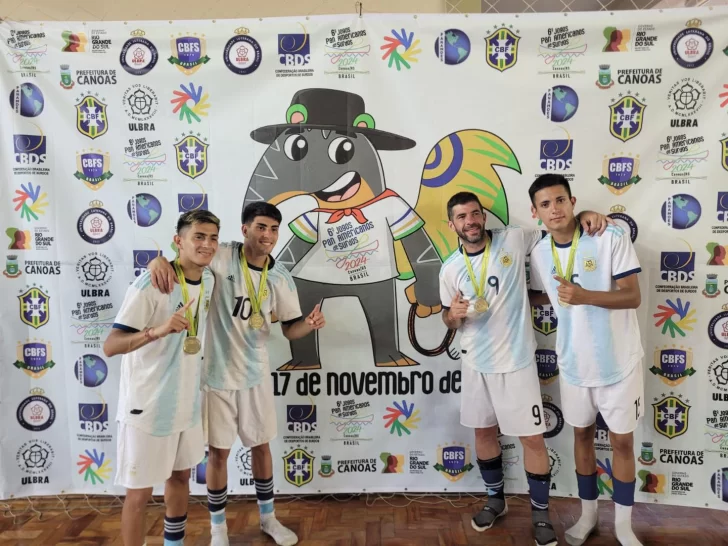 Con cuatro sanjuaninos, la Selección argentina de sordos hizo historia en Brasil Con cuatro sanjuaninos, la Selección argentina de sordos hizo historia en Brasil