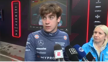 Colapinto tras finalizar último habló de los problemas con su Williams: “Las partes viejas no ayudan” Colapinto tras finalizar último habló de los problemas con su Williams: “Las partes viejas no ayudan”