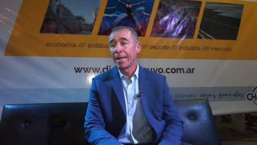 Fabián Martín en el stand de DIARIO DE CUYO: “Fue un acierto elegir este lugar para hacer la fiesta” Fabián Martín en el stand de DIARIO DE CUYO: “Fue un acierto elegir este lugar para hacer la fiesta”