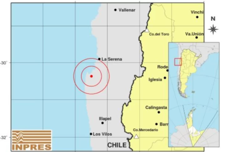 Fuerte sismo en Chile se sintió en San Juan