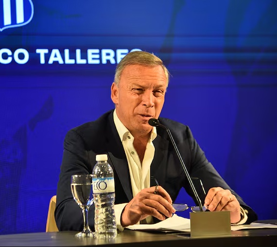 El presidente de Talleres Andrés Fassi rompió el silencio tras la suspensión del Tribunal de Disciplina de AFA El presidente de Talleres Andrés Fassi rompió el silencio tras la suspensión del Tribunal de Disciplina de AFA