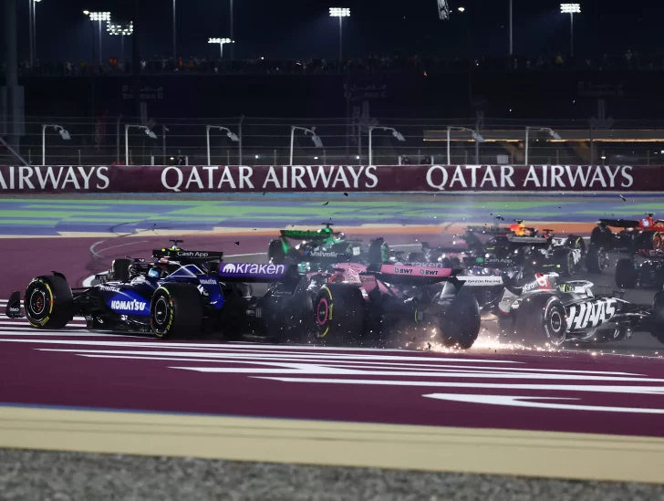 La desazón de Colapinto tras el choque