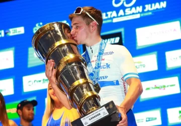 Evenepoel tuvo un duro accidente