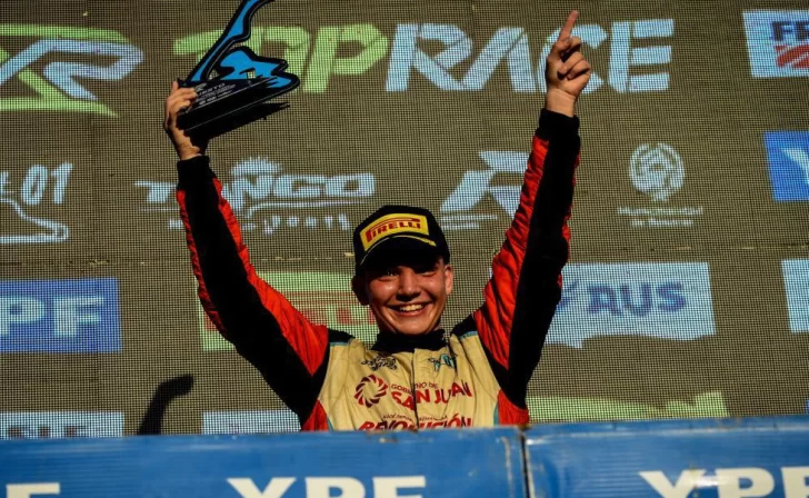 Santino Persia, por el título en el TR Junior