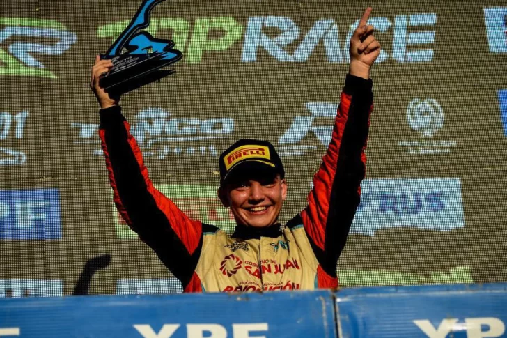 Santino Persia, por el título en el TR Junior
