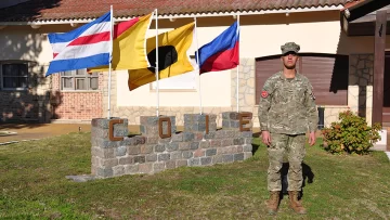 Agustín, un sanjuanino a 13 mil kilómetros de casa: el joven de 23 años que custodia la paz en Chipre Agustín, un sanjuanino a 13 mil kilómetros de casa: el joven de 23 años que custodia la paz en Chipre