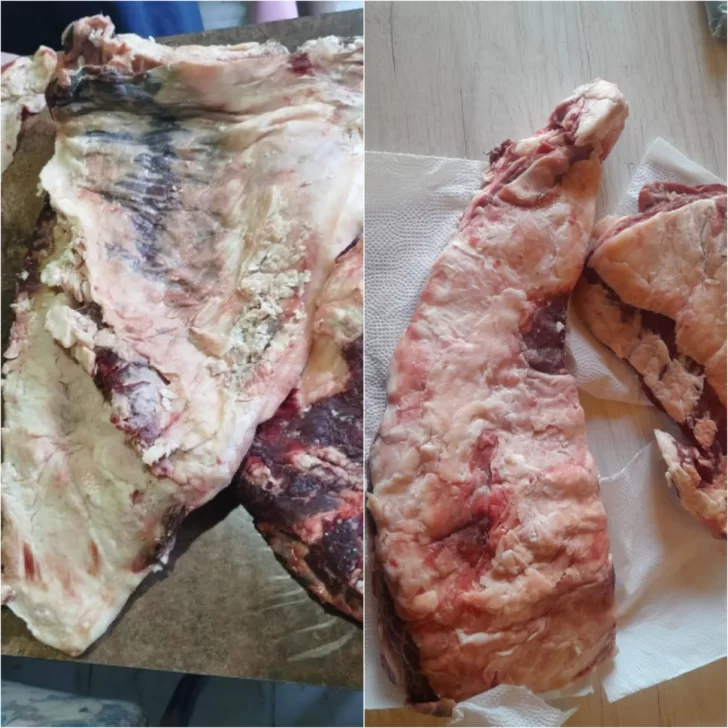 Robó 15 kilos de carne vacuna de una carnicería y terminó tras las rejas