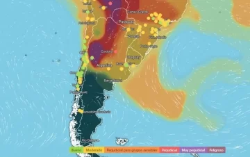 San Juan aparece como uno de los lugares con peor calidad de aire del país San Juan aparece como uno de los lugares con peor calidad de aire del país