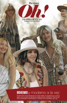 Tapa Revista Oh! 12 de Enero de 2025