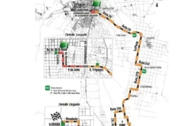 Estos son los cortes de calle de la 4ta etapa de la Vuelta a San Juan Estos son los cortes de calle de la 4ta etapa de la Vuelta a San Juan