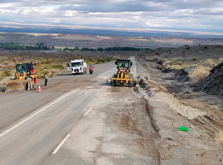 Por las tormentas, en enero Vialidad tuvo que intervenir en más de 20 emergencias