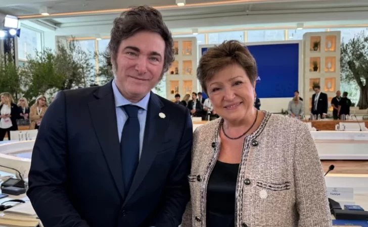 La jefa del FMI elogió la política económica de la gestión de Javier Milei: “Es impresionante” La jefa del FMI elogió la política económica de la gestión de Javier Milei: “Es impresionante”