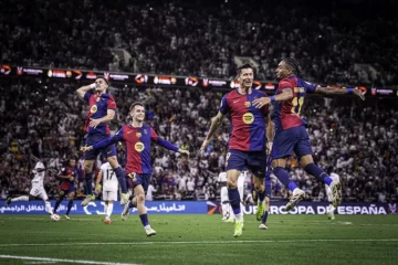 Barcelona goleó al Real Madrid y es el nuevo campeón de la Supercopa Barcelona goleó al Real Madrid y es el nuevo campeón de la Supercopa