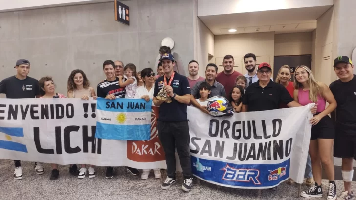 Lisandro Sisterna regresó a San Juan después de su hazaña en el Dakar Lisandro Sisterna regresó a San Juan después de su hazaña en el Dakar
