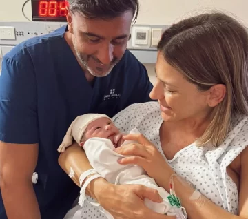 Federico Hoppe y Macarena Rinaldi presentaron a su hija Amanda