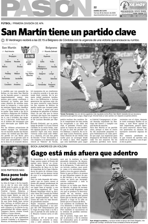 Tapa Pasión 28 de Febrero de 2025