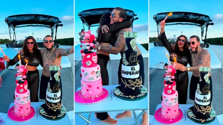 El excéntrico cumpleaños de Charlotte y Alex Caniggia a bordo de un yate El excéntrico cumpleaños de Charlotte y Alex Caniggia a bordo de un yate