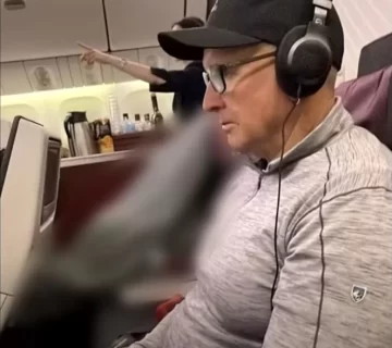 Vuelo traumático: una pareja fue obligada a viajar junto al cuerpo de una mujer fallecida