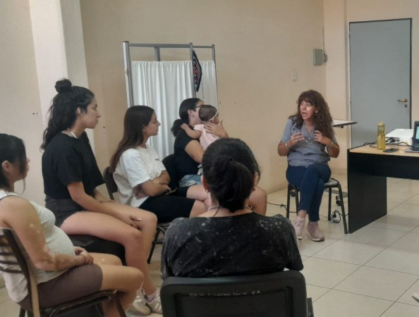 En Pocito realizaron el segundo taller de embarazo adolescente