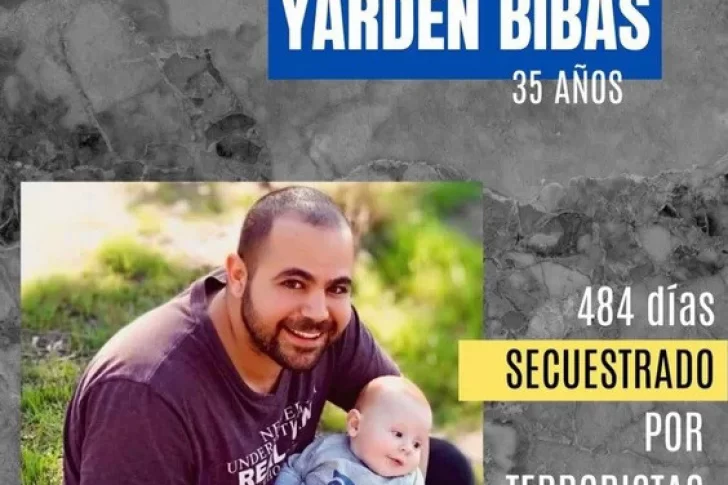 Hamás liberó al padre de los niños argentinos tras casi 500 días de cautiverio