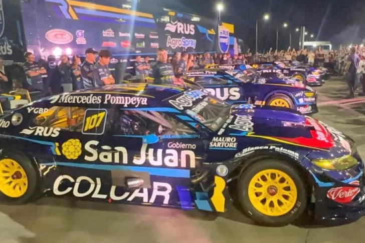 Tobías terminó retrasado y la pole fue para Canapino