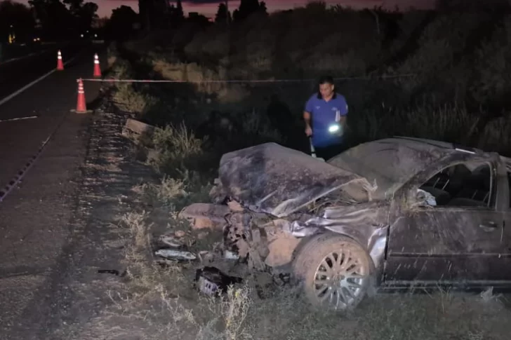 Volvía a su casa luego de una juntada con amigos y perdió la vida al volcar en auto