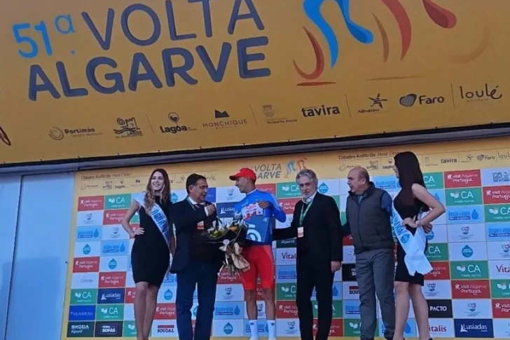 Tivani líder de montaña en la Vuelta de Algarve