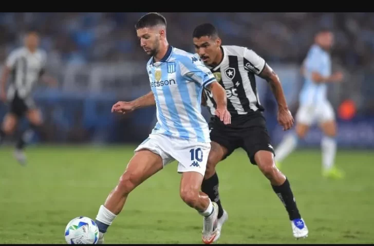 Racing visitará hoy a Botafogo en Río, con la ilusión de un nuevo título