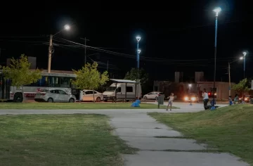 Nuevas luminarias en el Barrio Cerro Grande