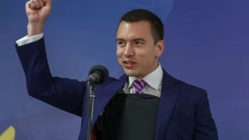 Noboa busca un mandato completo para cambiar la realidad de Ecuador