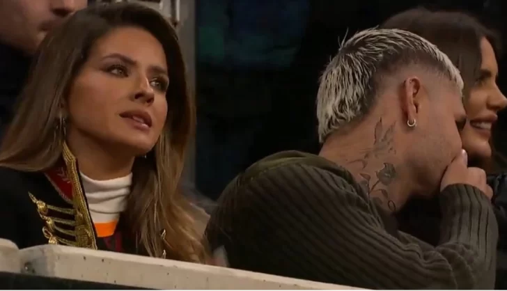 Debut de la China Suárez junto a Mauro Icardi en un partido del Galatasaray Debut de la China Suárez junto a Mauro Icardi en un partido del Galatasaray