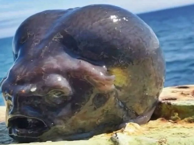 Un fotógrafo ruso encontró un extraño pez con forma de alien y generó revuelo en redes Un fotógrafo ruso encontró un extraño pez con forma de alien y generó revuelo en redes