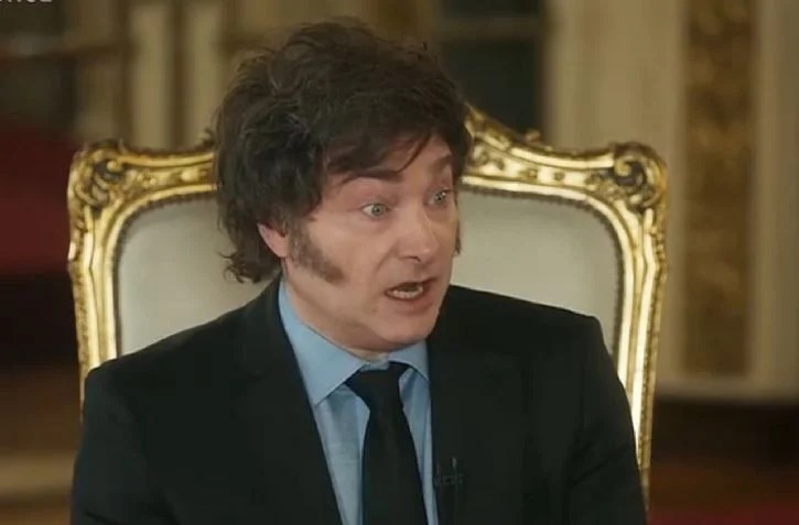 El crudo de la entrevista a Javier Milei que reveló la interrupción en una pregunta clave El crudo de la entrevista a Javier Milei que reveló la interrupción en una pregunta clave