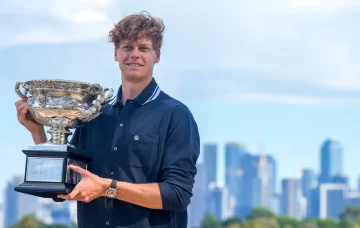 El tenista Jannik Sinner, número 1 del mundo, fue sancionado por doping El tenista Jannik Sinner, número 1 del mundo, fue sancionado por doping