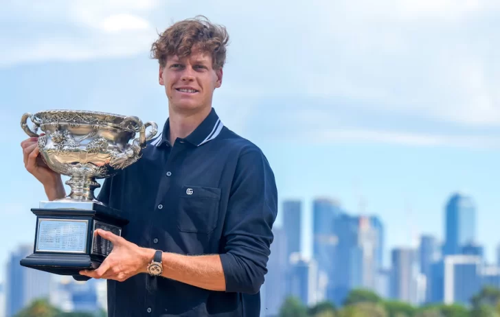 El tenista Jannik Sinner, número 1 del mundo, fue sancionado por doping