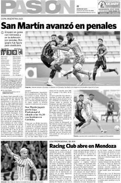 Tapa Pasión 27 de Marzo de 2025