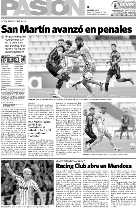 Tapa Pasión 27 de Marzo de 2025