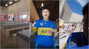 Una presa mostró cómo vive en su celda y desató la indignación en TikTok Una presa mostró cómo vive en su celda y desató la indignación en TikTok