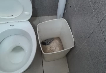 Encontraron un arma de fuego en un paseo de compras del microcentro sanjuanino Encontraron un arma de fuego en un paseo de compras del microcentro sanjuanino