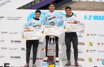 “Chalo” Molina se impuso ayer en el patio de su casa