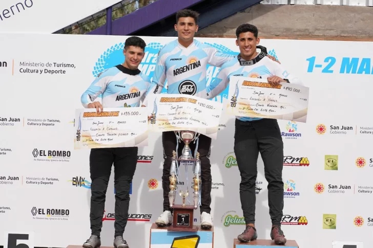 “Chalo” Molina se impuso ayer en el patio de su casa