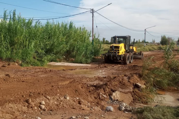 Familias evacuadas y rutas cortadas, el saldo de las lluvias