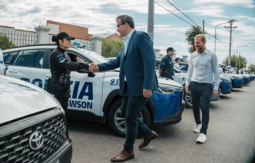 Rawson fortalece la seguridad con una flota de patrulleros blindados