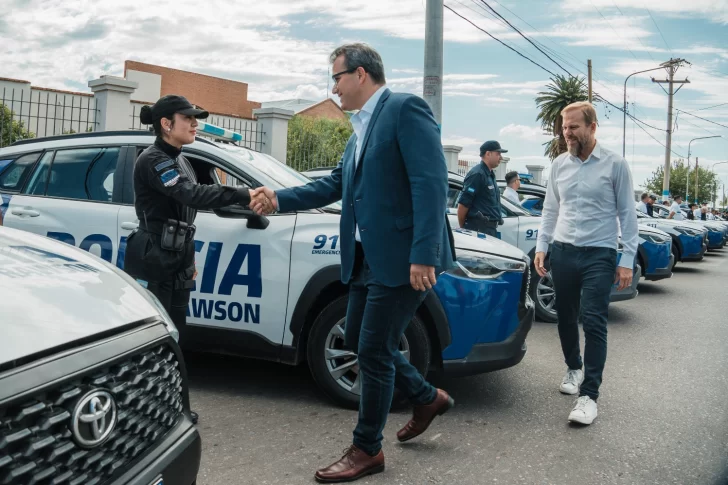 Rawson fortalece la seguridad con una flota de patrulleros blindados