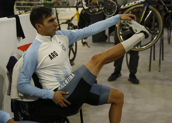 Un trotamundo de la bicicleta