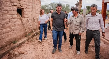 Orrego gestiona fondos para reparar los daños que dejó la lluvia en al menos 7 departamentos