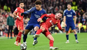 El PSG sorprendió al Liverpool